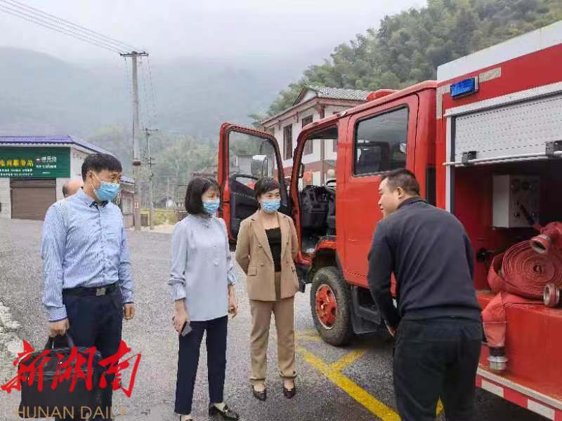 王慧敏深入乡镇督导检查工作_邵阳头条网